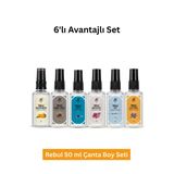Dark + Bouquet + Aqua + Ice + Mandarine+ Lavanda Kolonya 50 Ml