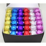 Dark Brown 1 kg Fındık Parçacıklı Sargılı Kristal Sütlü Çikolata