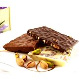 Dark Brown 250 Gr Antep Fıstıklı Karışık Kırma Beyoğlu Çikolatası Bitter, Sütlü ve Beyaz
