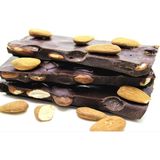Dark Brown 250 gr Bitter Oranı %54 Bademli Bitter Beyoğlu Çikolatası
