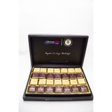 Dark Brown 84 Adet Bitter ve Sütlü El Yapımı Sargılı Madlen Çikolata