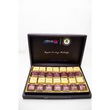 Dark Brown 84 Adet Sargılı Madlen Çikolata Bitter ve Sütlü El Yapımı Çikolata