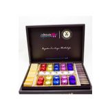 Dark Brown Chocolates & Confections 25 Adet Renkli Sargılı Katkısız Madlen Çikolata
