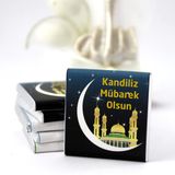 Dark Brown Chocolates & Confections 48 Adet Kandiliniz Mübarek Olsun Çikolatası