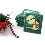 Dark Brown Chocolates & Confections 48 Adet Yılbaşı Yeni Yıl Tebrik Madlen Çikolata MUTLU YILLAR Yazılı