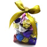 Dark Brown Chocolates & Confections Bayram Çikolatası Fındık Parçacıklı Sargılı Kristal Çikolata 500Gr