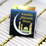 Dark Brown Dökme Kiloluk Kandil Tebrik Çikolatası %100 El Yapımı