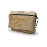 DARK COTTON 8128 Salaş Kanvas Omuz Postacı Camel Sarı 15.6" Laptop Okul Seyahat Günlük Vintage Pamuk Çanta