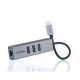 Dark DK-AC-U31X3GL Usb3.1 Type-C - 3xusb3.0hub+ Gigabit Ethernet (Kdo)