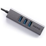Dark Dk-Ac-Usb332gl Gigabit Ethernet Ve 3Xusb 3.0 Hub Çoklayıcı Adaptör