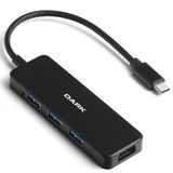 Dark DK-AC-USB347 Siyah Connect Master X5C USB 3.2 to 3xUSB 3.0 2xType-C Hub
