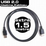 DARK DK-CB-USB2EXTL150 USB 2.0 1.5 M USB UZATMA KABLOSU