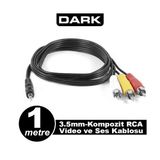 Dark DK-CB-VCOMX35 1 mt RCA Kablo