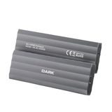 Dark DSEM8 10Gbps USB 3.1 Gen2 Type-C, M.2 NVMe & SATA NGFF Uyumlu, Max. 8TB Kapasite, Silikon Koruyucu Kılıflı, Alüminyum Type-C Disk Kutusu (DK-AC-DSEM8)