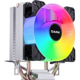 Dark Freezer X93 2025 Edition 1x9cm FRGB Led Fanlı, 45CFM - 95W TDP, 2x Isı Borusu, LGA1700 - AM5 Uyumlu, Direct Contact İşlemci Soğutucu (DKCCX93)