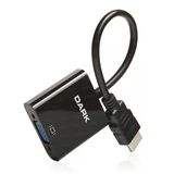 Dark Hdmı Erkek To Vga Disi Cevirici 10Cm Siyah
