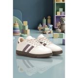 Dark Seer Çocuk Bej Mor Sneaker Spor Ayakkabı 2026 - DS ChaCha Kids - Bej - Mor