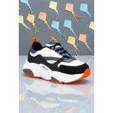 Dark Seer Çocuk Beyaz Mavi Sneaker Spor Ayakkabı 2026 - Kids DS 1838
