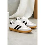 Dark Seer Çocuk Beyaz Siyah Sneaker Spor Ayakkabı 2026 - DS ChaCha Kids - Beyaz - Siyah