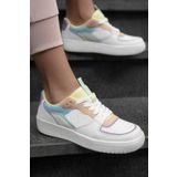 DARK SEER Ds Alley Beyaz Sarı Mavi Kadın Sneaker
