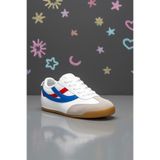 DARK SEER DS Meepo Beyaz Mavi Kırmızı Çocuk Sneaker Günlük Spor Ayakkabı