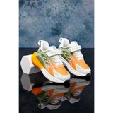 DARK SEER DS Mithril Beyaz Yeşil Turuncu Çocuk Sneaker