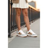 DARK SEER DS Sage Beyaz Taba Kadın Sneaker