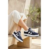 DARK SEER DS Sapphire Lacivert Beyaz Kadın Sneaker