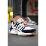Dark Seer Erkek Beyaz Turuncu Sneaker Spor Ayakkabı 2026 - DS Albers - Beyaz - Turuncu
