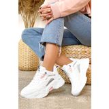 DARK SEER Kadın Beyaz Pudra Sneaker
