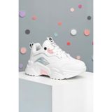 DARK SEER Kids DS 2110 Beyaz Pudra Çocuk Sneaker