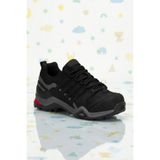 DARK SEER Kids DS Montana Siyah Kısa Çocuk Outdoor Trekking Günlük Bot