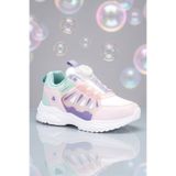 DARK SEER Kids DS Rubick Akıllı Bağcıklı Beyaz Pudra Çocuk Sneaker Günlük Spor Ayakkabı