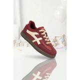 DARK SEER Kids DS RUBY Bordo Bej Çocuk Sneaker Günlük Spor Ayakkabı
