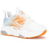 Dark Seer Unisex Beyaz Turuncu Mavi Sneaker Spor Ayakkabı 2026 - DS STORM - Beyaz - Turuncu - Mavi