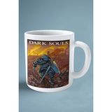 Dark Souls Oyun Baskılı Kupa Bardak Çift Taraflı Kişiye Özel Model 1