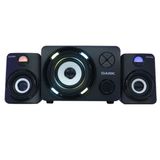 Dark SP-214 11W RMS 7 Farklı Renk Titreşimli Led 2+1 Hoparlör