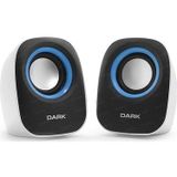 Dark SP100B Siyah 1+1 Multimedia Usb Speaker