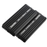 Dark USB3.2 Gen2 10Gbps Type-C - M.2 NVMe & SATA NGFF SSD LED Dokunmatik Ekranlı Disk Kutusu (DK-AC-DSEM6)