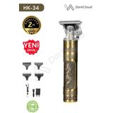 Darkcloud Hk-34 Profesyonel Saç Ense Sakal Tıraş Makinesi