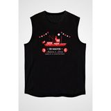 Darkhane 19 Mayıs Gençlik ve Spor Bayramı Bandırma Siyah Unisex Kolsuz Tişört Kesik Kol T-Shirt - 001-Siyah