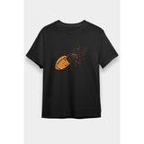 Darkhane Amerikan Futbolu - American Football Siyah Unisex Tişört T-Shirt - 001-Siyah - 2XL