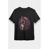 Darkhane Anubis Siyah Unisex Tişört T-Shirt - 001-Siyah - M