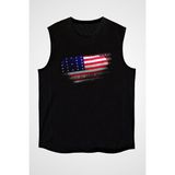Darkhane Bikini Atolü - Bikini Atoll Siyah Unisex Kolsuz Tişört Kesik Kol T-Shirt - 001-Siyah - M