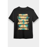 Darkhane Eğlenceli Kurt Siyah Unisex Tişört T-Shirt - 001-Siyah - XL