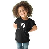 Darkhane Göktürk Orhun Türk Siyah Unisex Çocuk Tişört T-Shirt - 001-Siyah - 1 - 2 Yaş