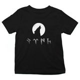 Darkhane Göktürk Orhun Türk Siyah Unisex Çocuk Tişört T-Shirt - 001-Siyah - 7 - 8 Yaş