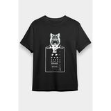 Darkhane Göz Doktoru Kurt Siyah Unisex Tişört T-Shirt - 001-Siyah - XL