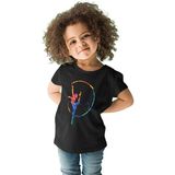 Darkhane Jimnastikçi Siyah Unisex Çocuk Tişört T-Shirt - 001-Siyah - 1 - 2 Yaş