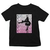 Darkhane Jimnastikçi Siyah Unisex Çocuk Tişört T-Shirt - 001-Siyah - 9 - 10 Yaş